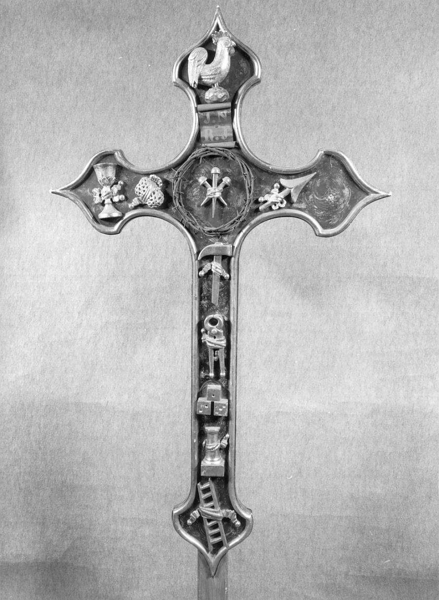 croce penitenziale - ambito mantovano (sec. XIX)