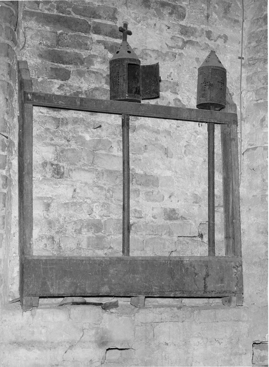 lanterna processionale - ambito mantovano (secc. XIX/ XX)