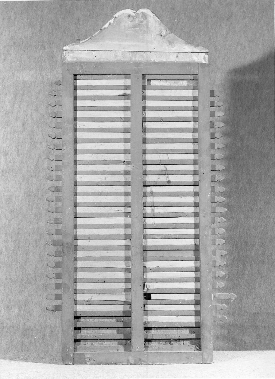 tabella di confraternita - ambito mantovano (sec. XIX)