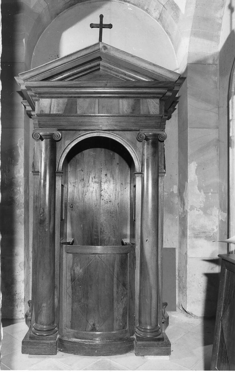 confessionale - ambito mantovano (sec. XIX)