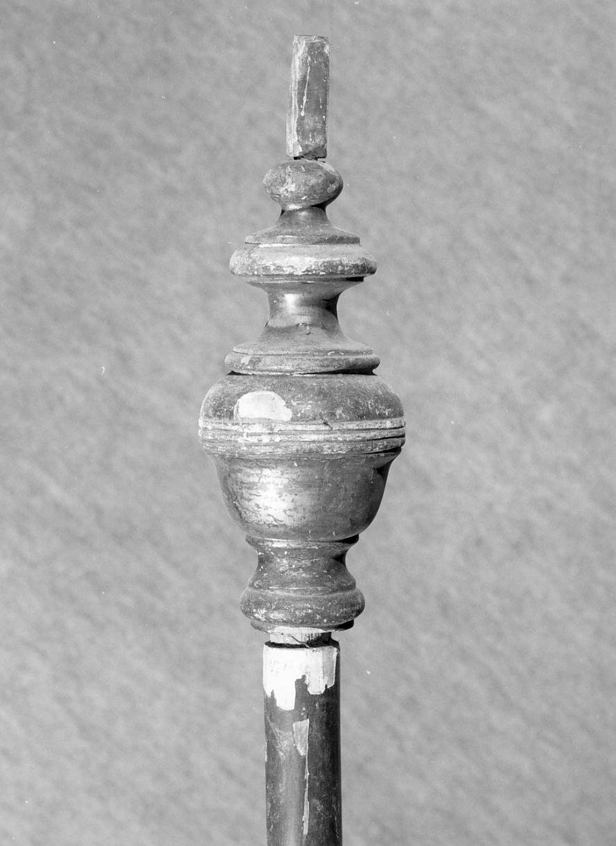 mazza processionale - ambito mantovano (sec. XIX)