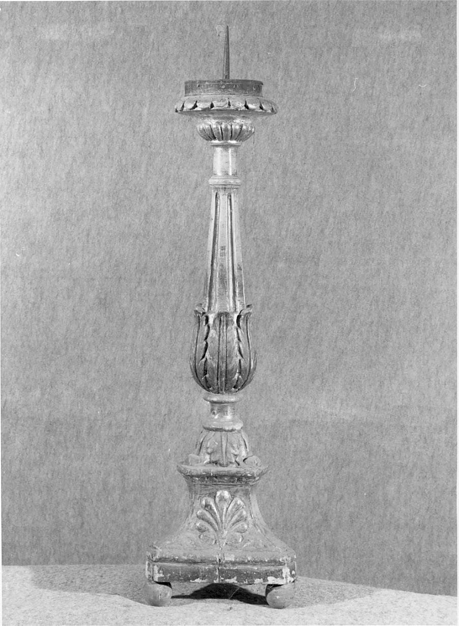 candeliere d'altare - ambito mantovano (sec. XIX)