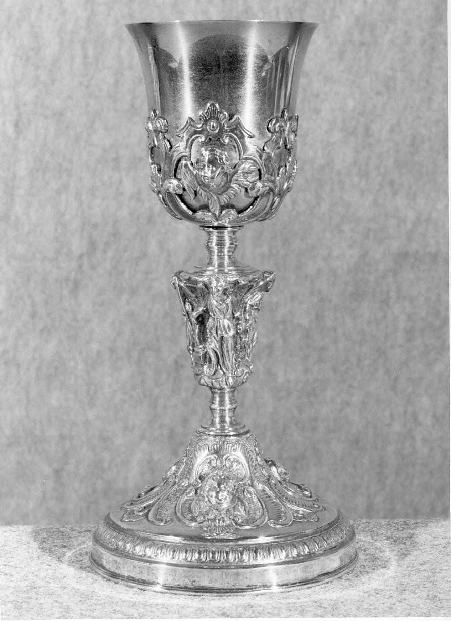 calice - ambito mantovano (secc. XVII/ XVIII)