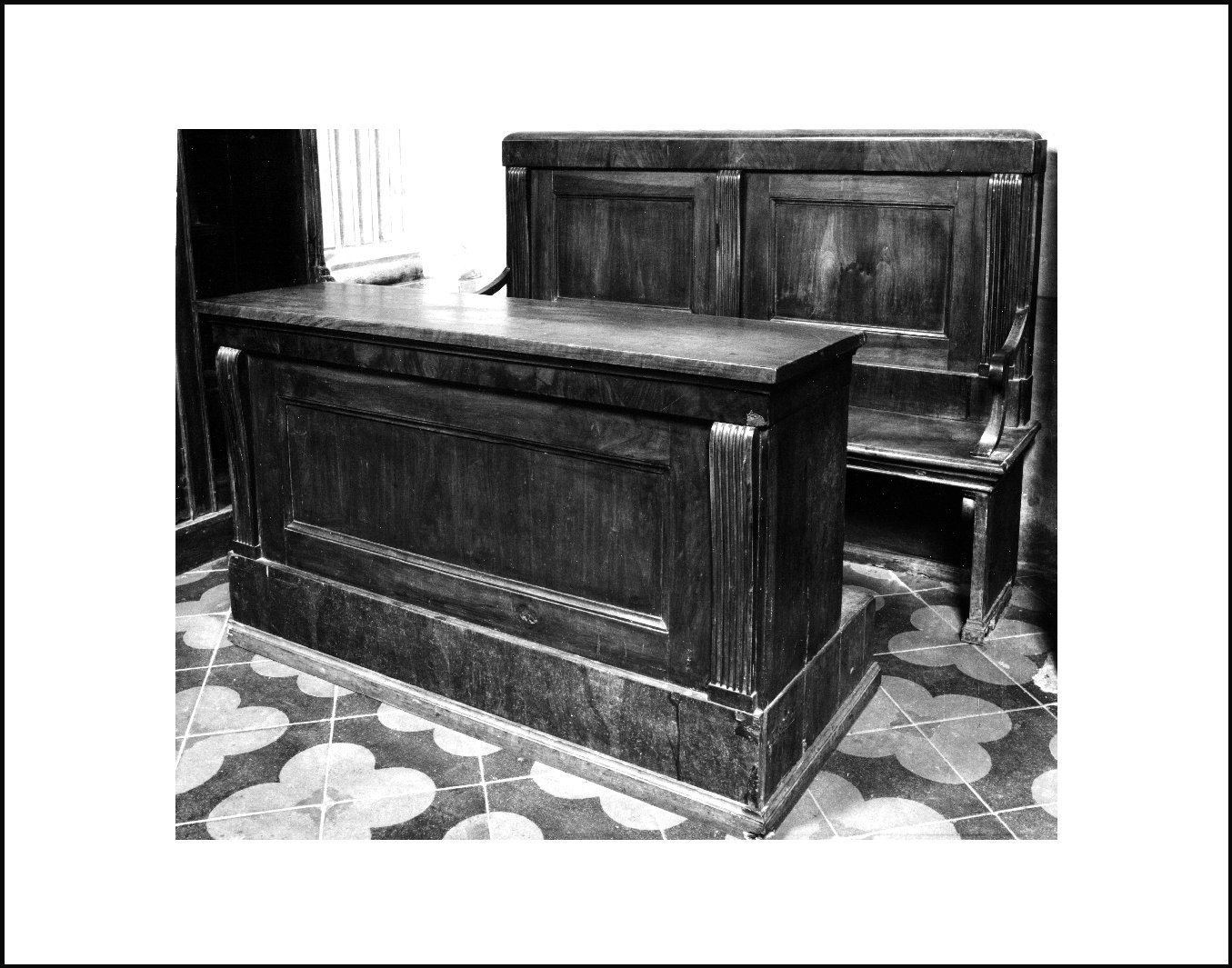 inginocchiatoio, opera isolata - ambito lombardo (sec. XIX)