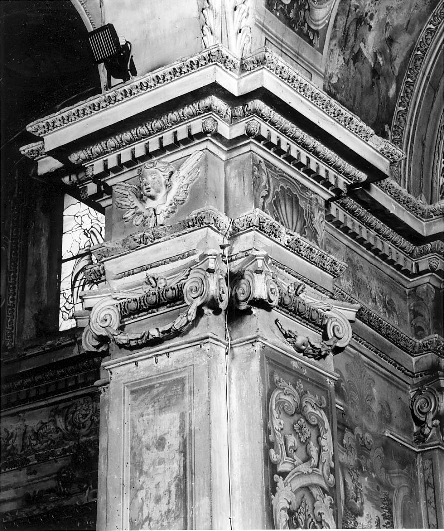 decorazione plastico-pittorica, insieme di Poffa Domenico (fine sec. XVII)