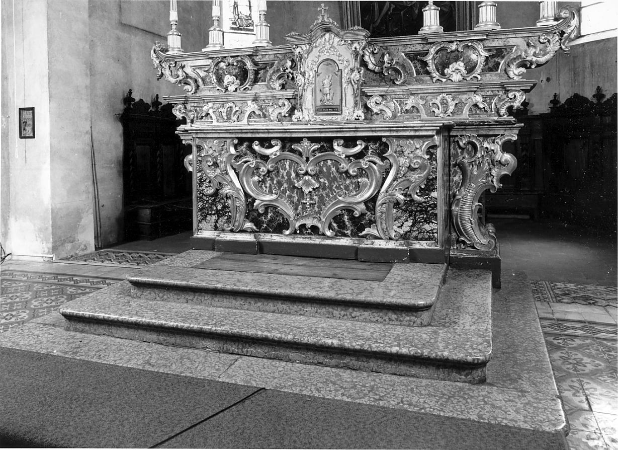 altare maggiore, insieme di Spada Giuseppe (sec. XVIII)