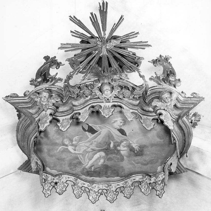 baldacchino d'altare, insieme di Spada Giuseppe (terzo quarto sec. XVIII)