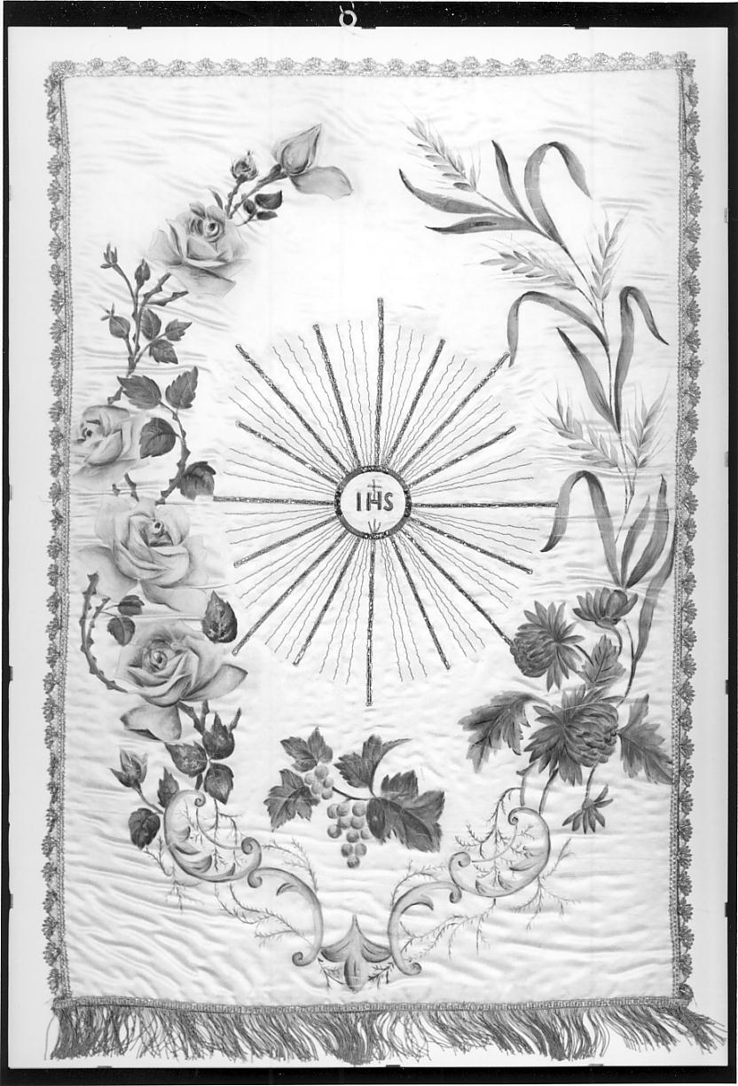 stendardo processionale, opera isolata di Secchi Carolina (primo quarto sec. XX)