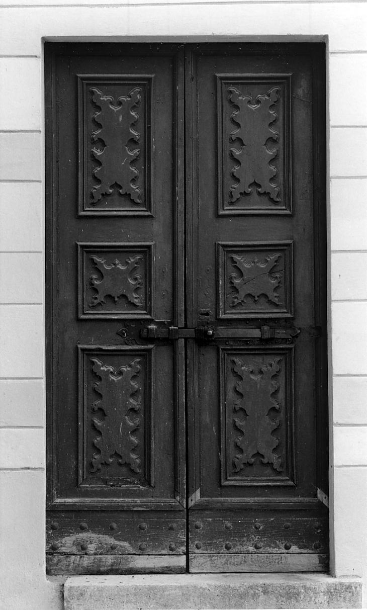 porta - a due battenti, opera isolata - ambito cremonese (primo quarto sec. XX)