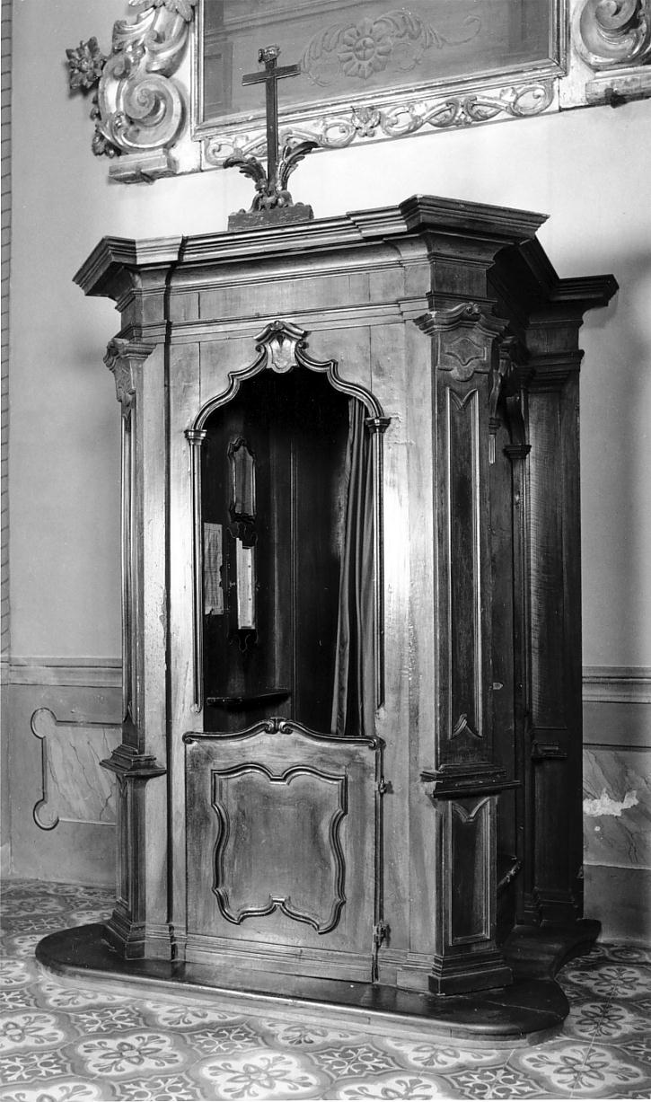 confessionale, opera isolata - bottega cremonese (seconda metà sec. XVIII)