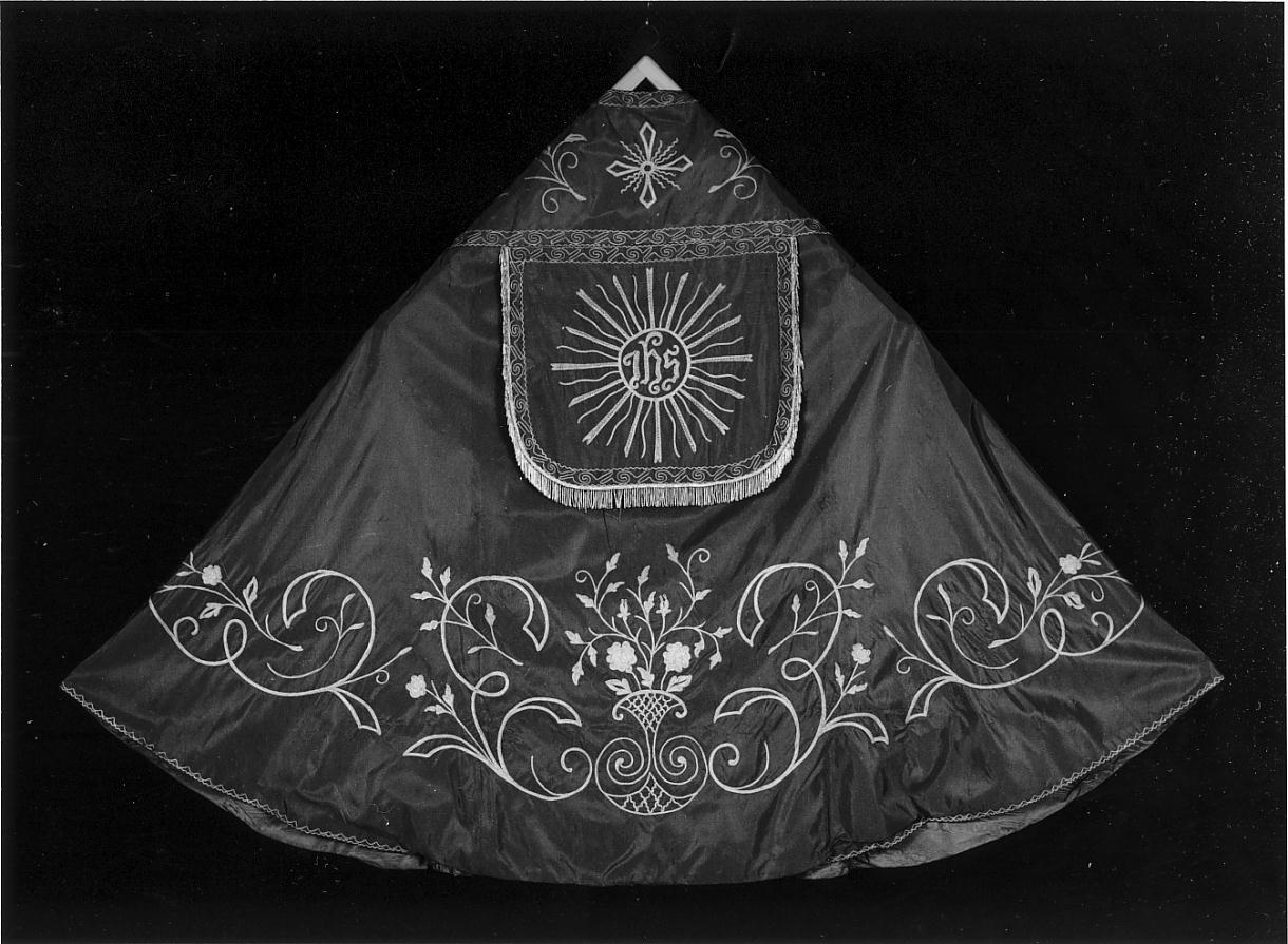 motivi decorativi floreali (paramento liturgico, insieme) - manifattura cremonese (secondo quarto sec. XX)