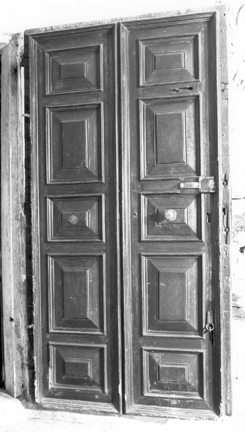 porta, opera isolata - ambito mantovano (ultimo quarto sec. XVII)