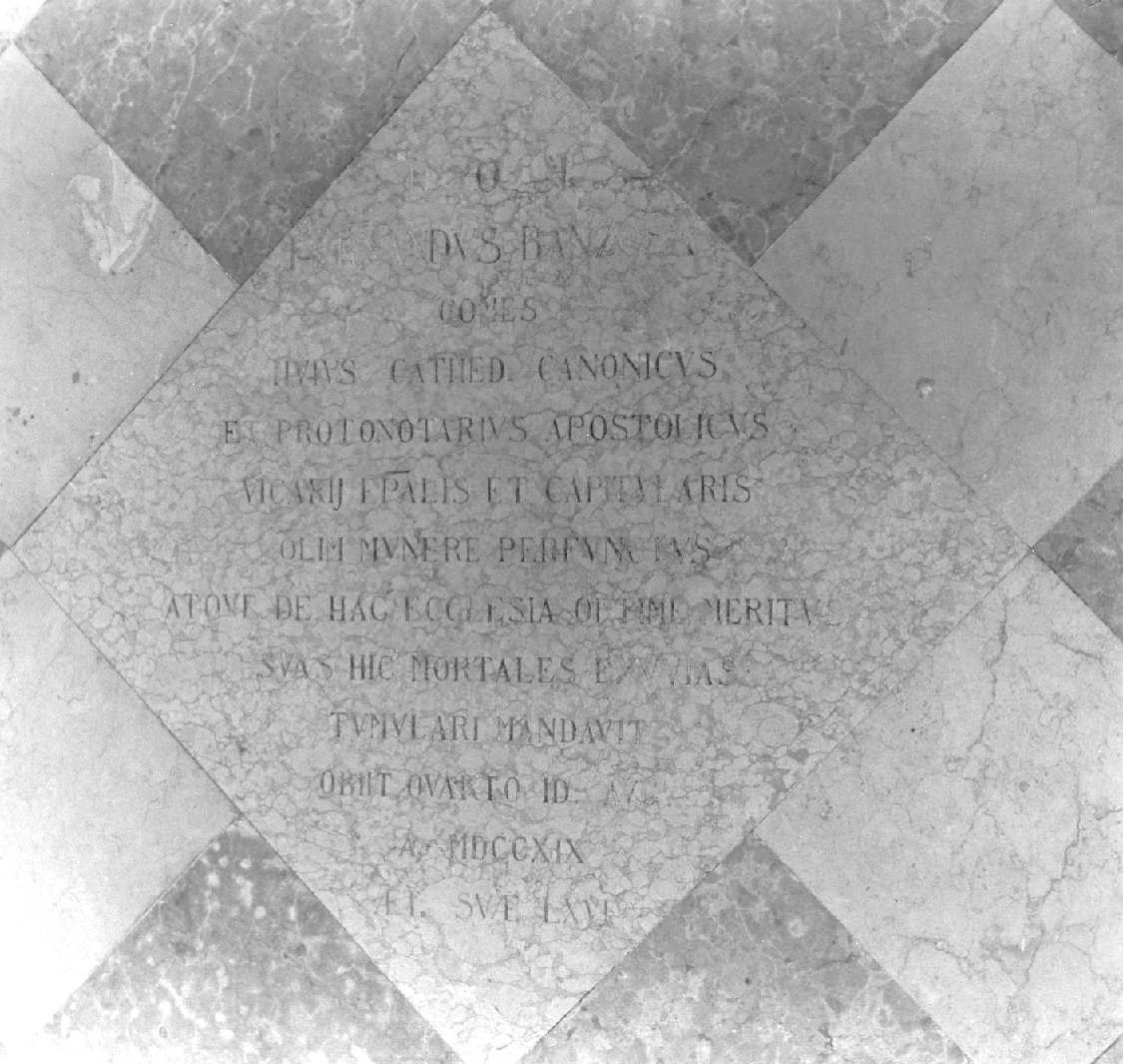 lapide, opera isolata - ambito mantovano (prima metà sec. XX)