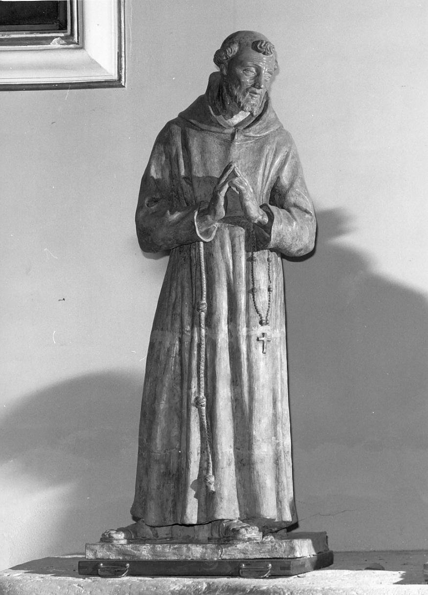 San Francesco d'Assisi (statua) - ambito mantovano (sec. XVI)