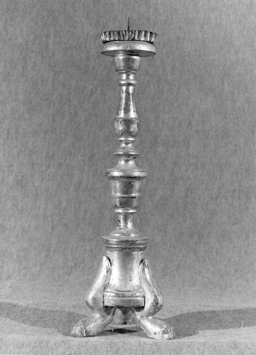 candeliere d'altare - ambito mantovano (sec. XIX)