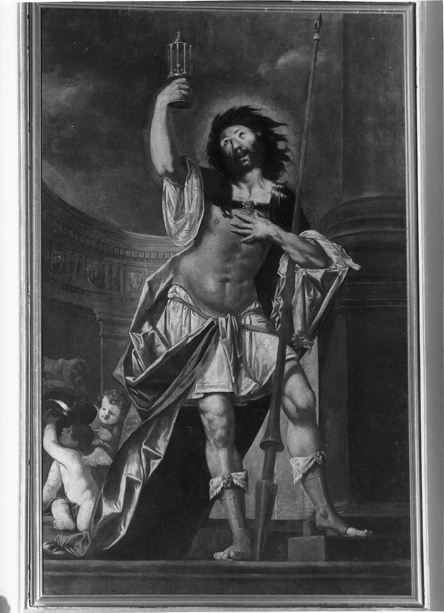 San Longino (dipinto) di Van Den Dyck Francesco (ultimo quarto sec. XVII)