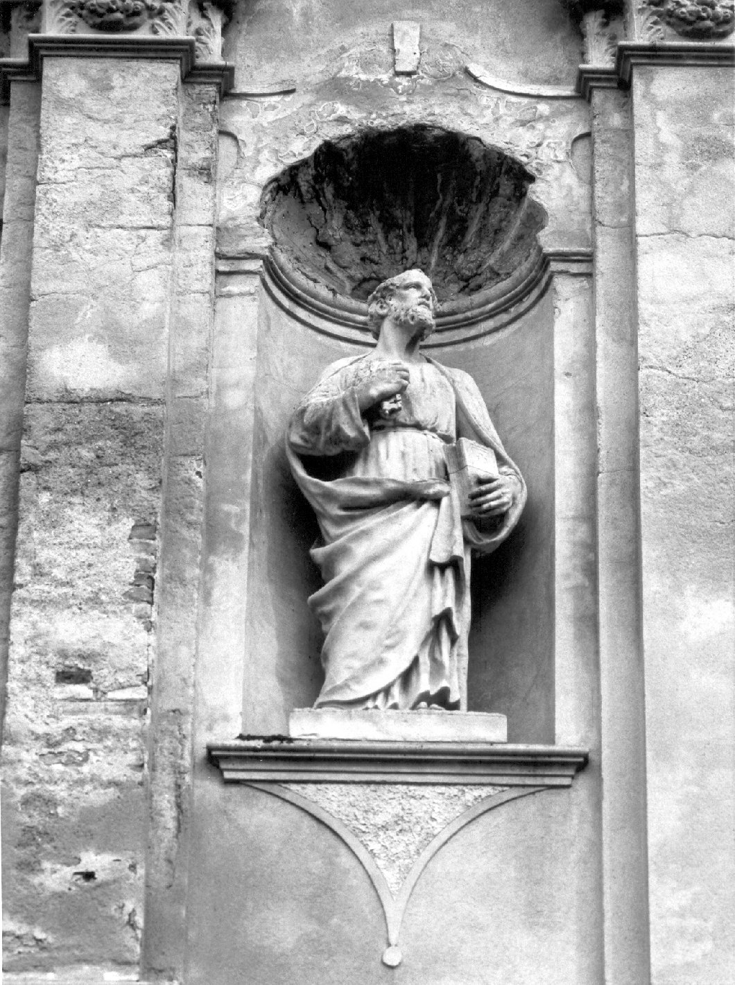 San Pietro Apostolo (statua, elemento d'insieme) di Caldana Egisto (sec. XX)