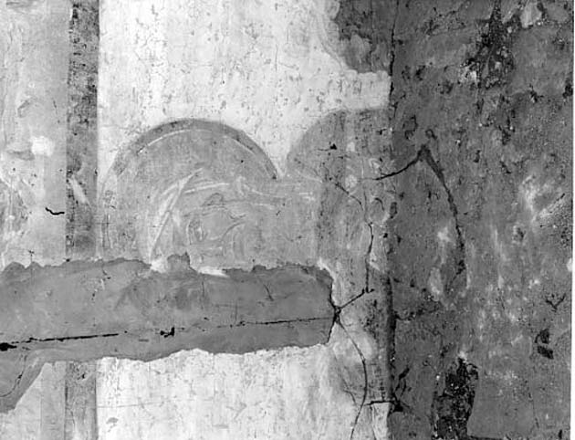 personaggio biblico (dipinto, elemento d'insieme) - ambito lombardo (primo quarto sec. XII)