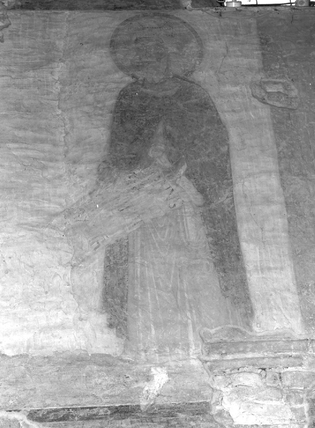 profeta (dipinto, elemento d'insieme) - ambito lombardo (primo quarto sec. XII)