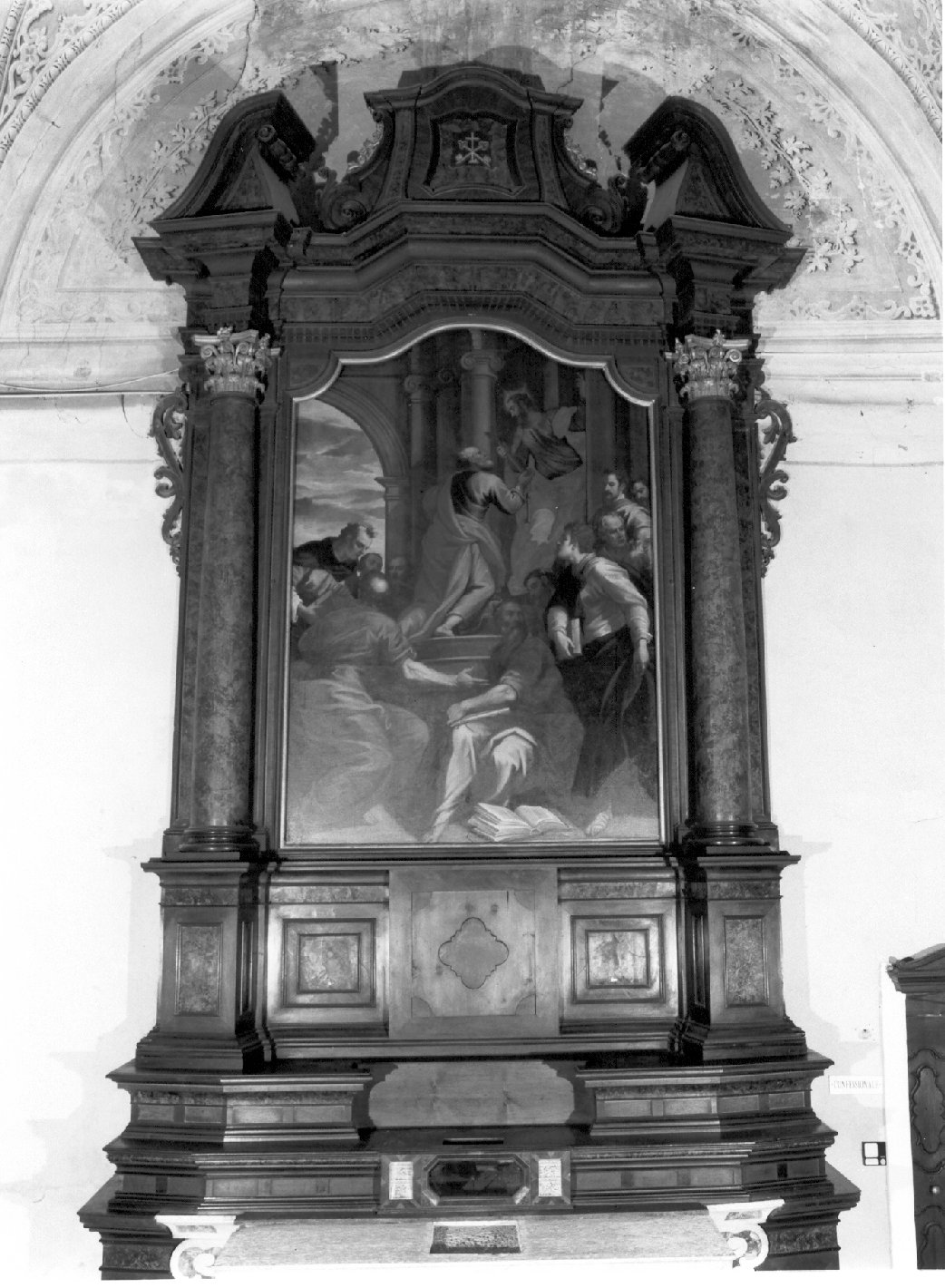 ancona, elemento d'insieme - ambito lombardo (sec. XVIII)