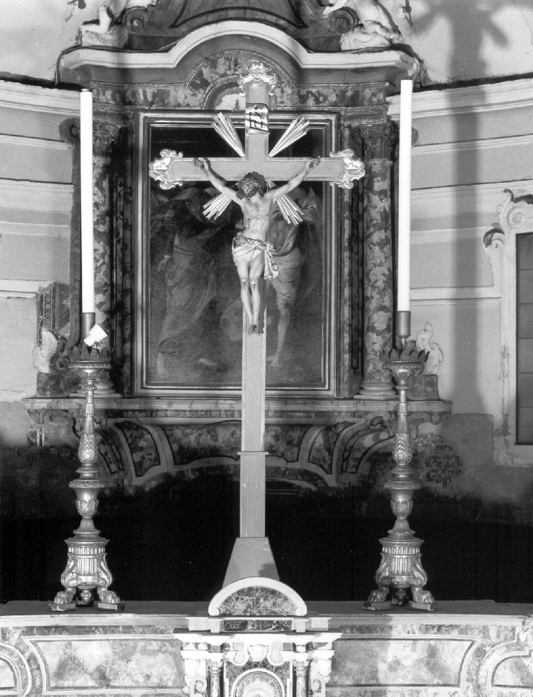 crocifisso, opera isolata - ambito lombardo (seconda metà sec. XVIII)