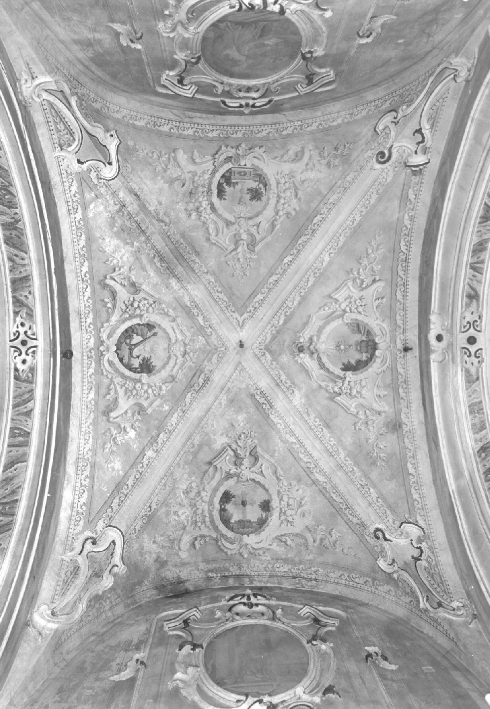 motivi decorativi (dipinto, complesso decorativo) - ambito lombardo (prima metà sec. XIX)