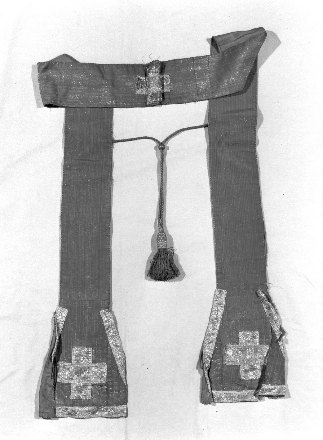 stola, opera isolata - manifattura italiana (fine sec. XVIII)