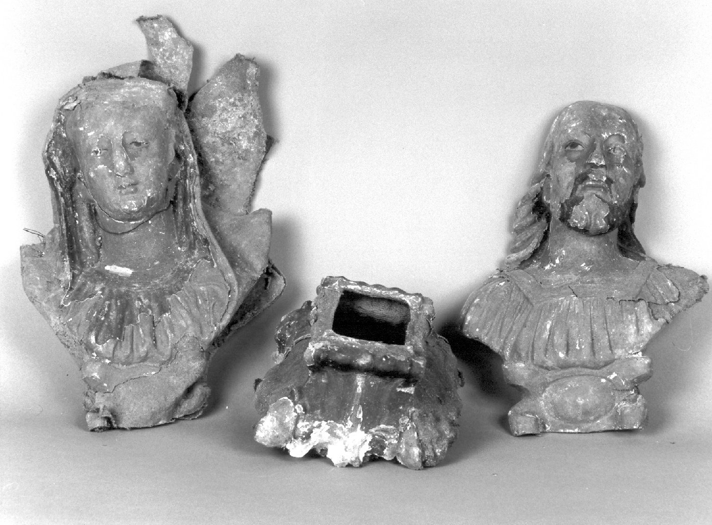 reliquiario - a busto, serie - ambito lombardo (sec. XVII)