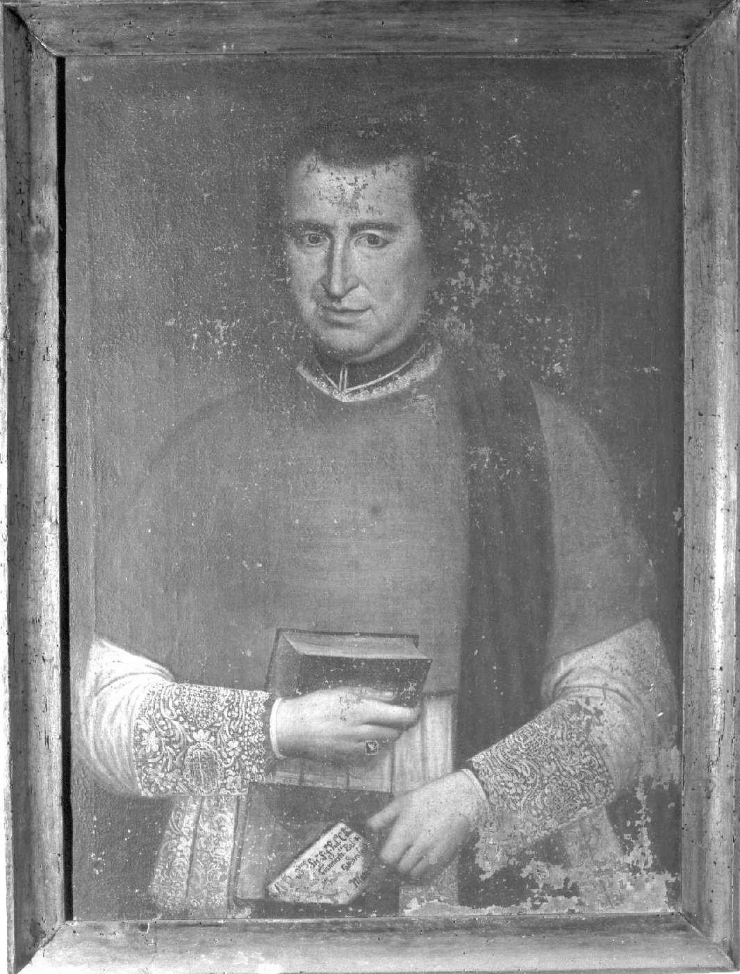 Ritratto di Giannantonio Belotti, ritratto di ecclesiastico (dipinto, opera isolata) - ambito mantovano (fine/inizio secc. XVII/ XVIII)