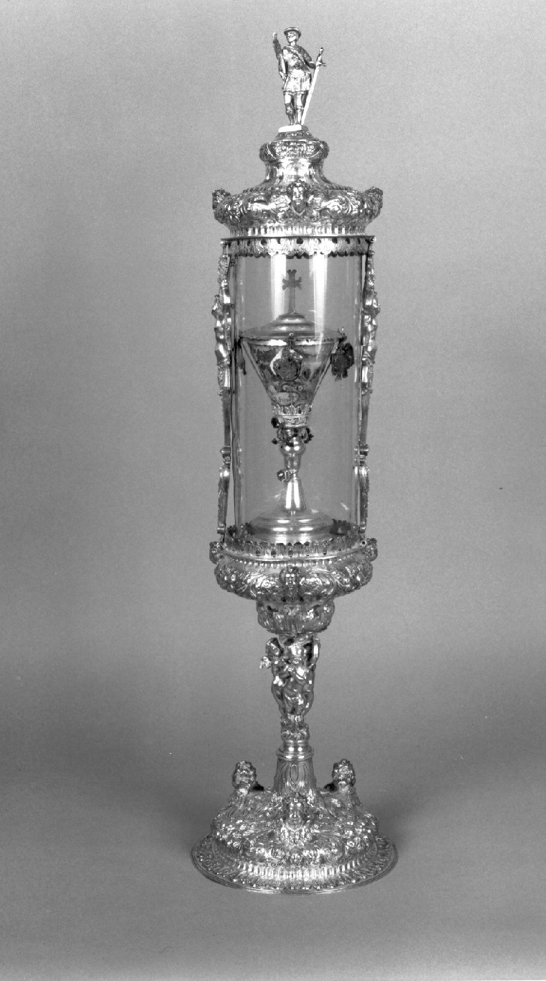 reliquiario - a ostensorio, opera isolata - bottega mantovana (primo quarto sec. XVIII)