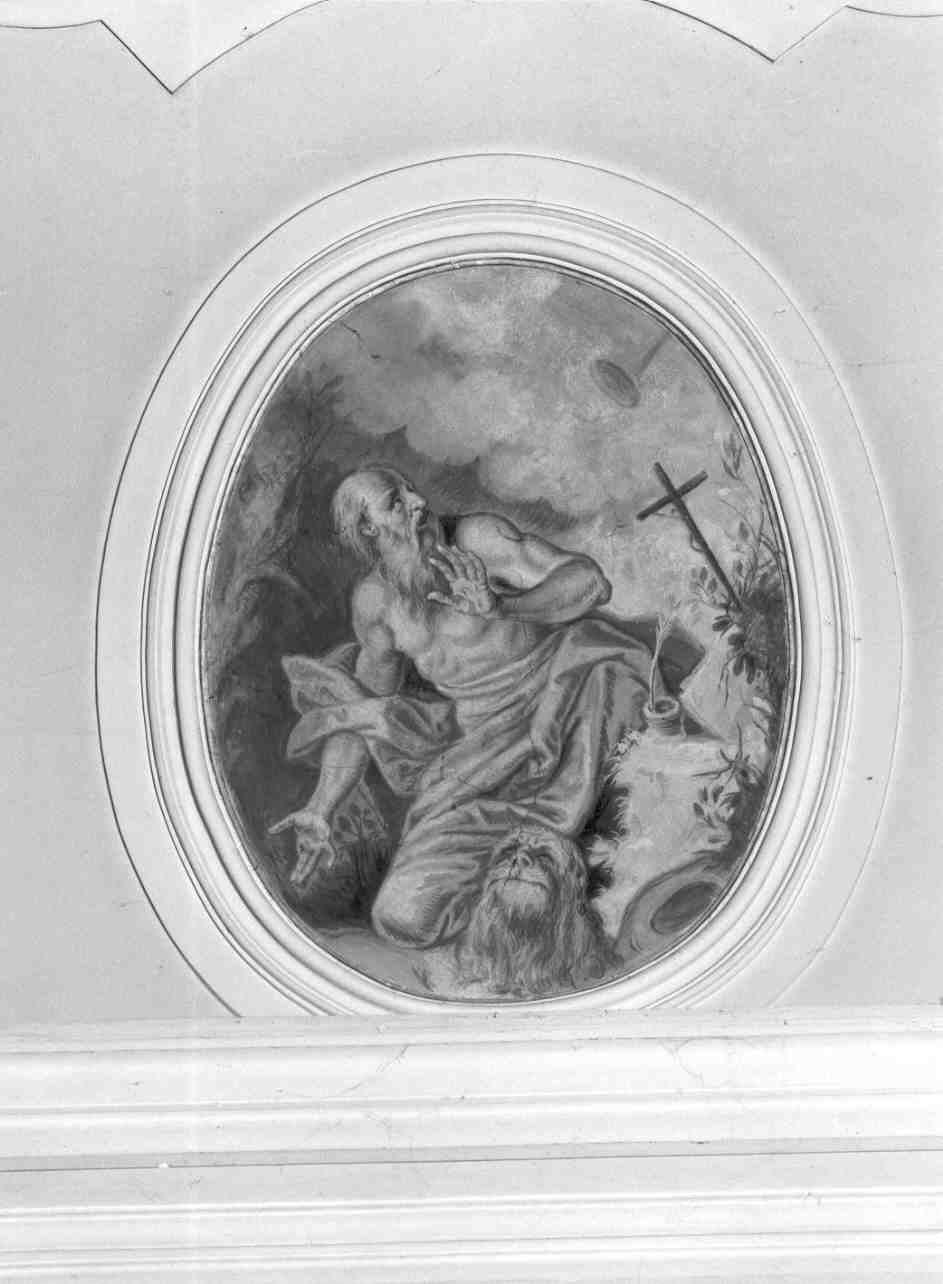 Dottori della chiesa (decorazione pittorica, insieme) di Ghirlandini Giovanni (sec. XVIII)