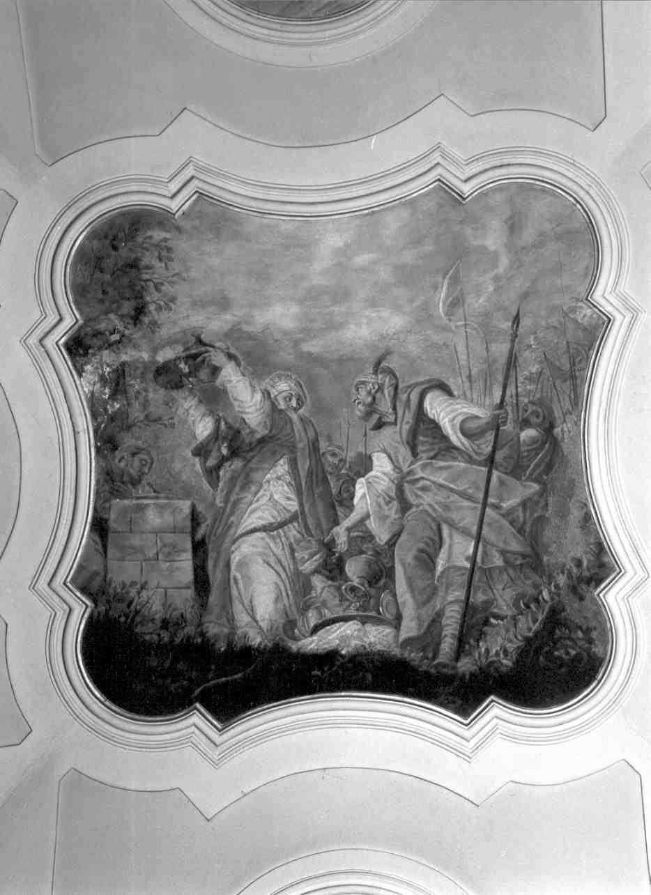 incontro di Abramo e Melchisedek (dipinto, opera isolata) di Ghirlandini Giovanni (sec. XVIII)