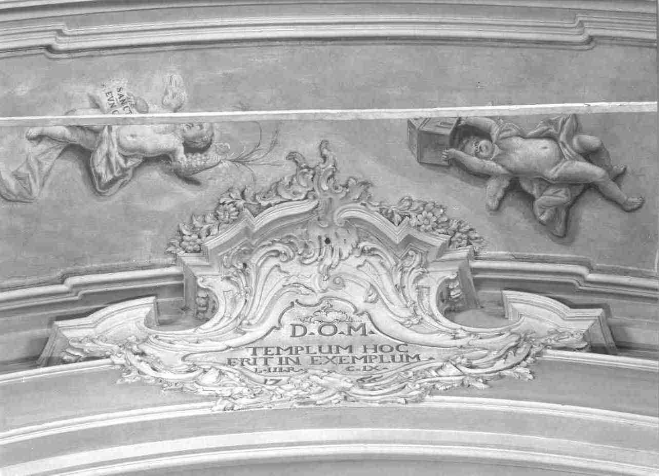 decorazione plastica, elemento d'insieme - ambito lombardo (sec. XVIII)