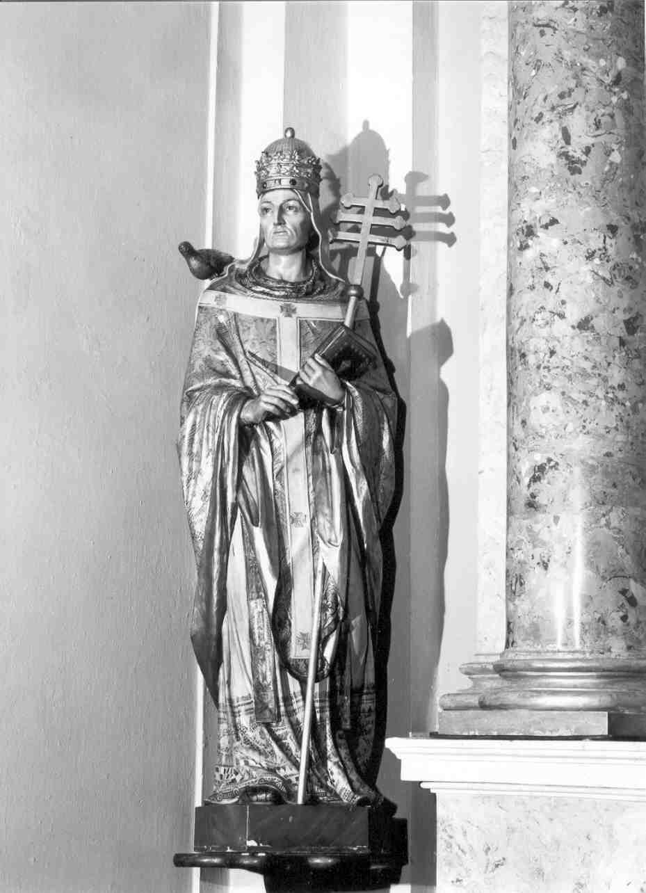 San Gregorio (statua, opera isolata) - ambito lombardo (prima metà sec. XX)