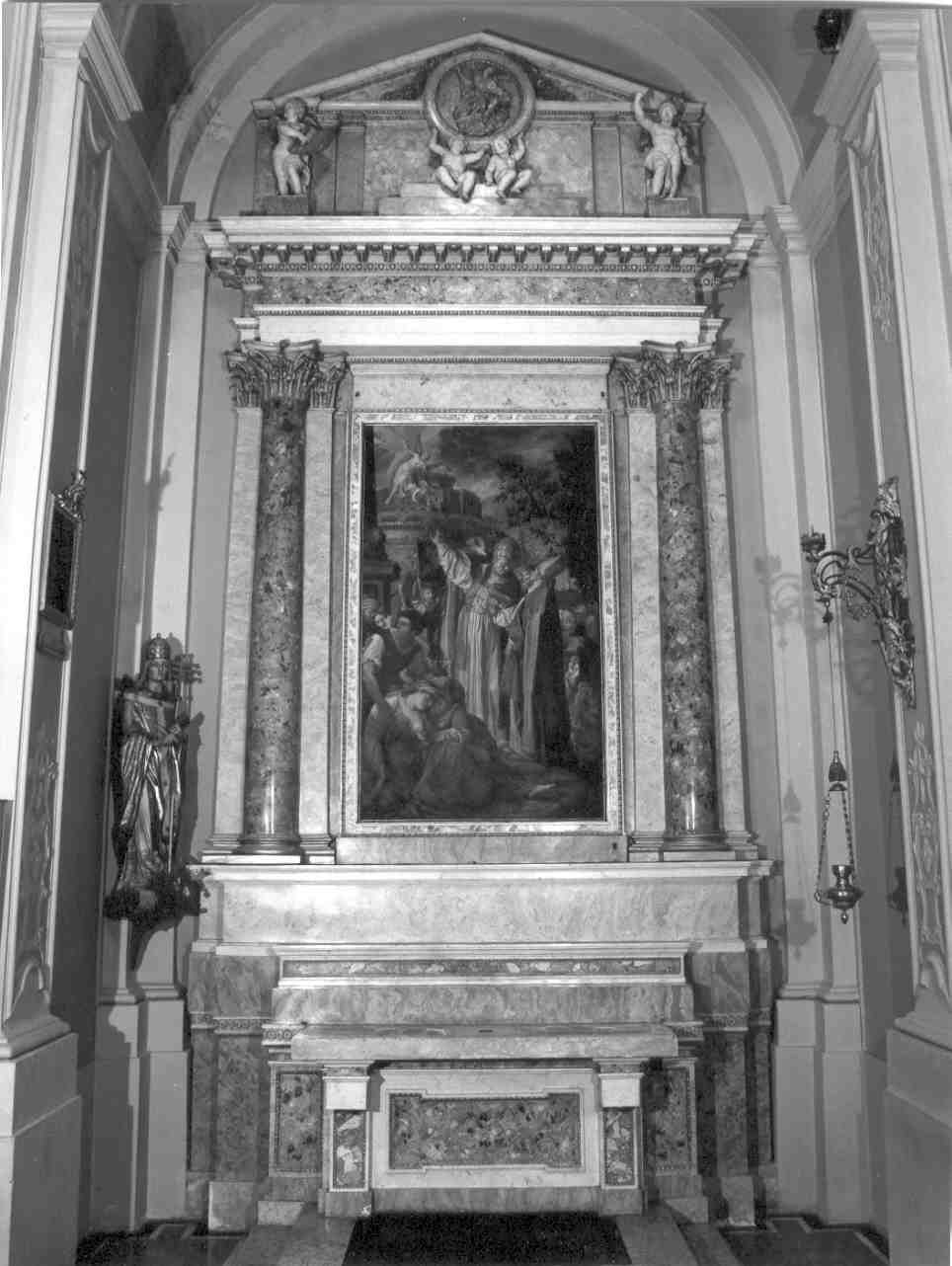 altare, opera isolata - ambito mantovano (sec. XVIII)
