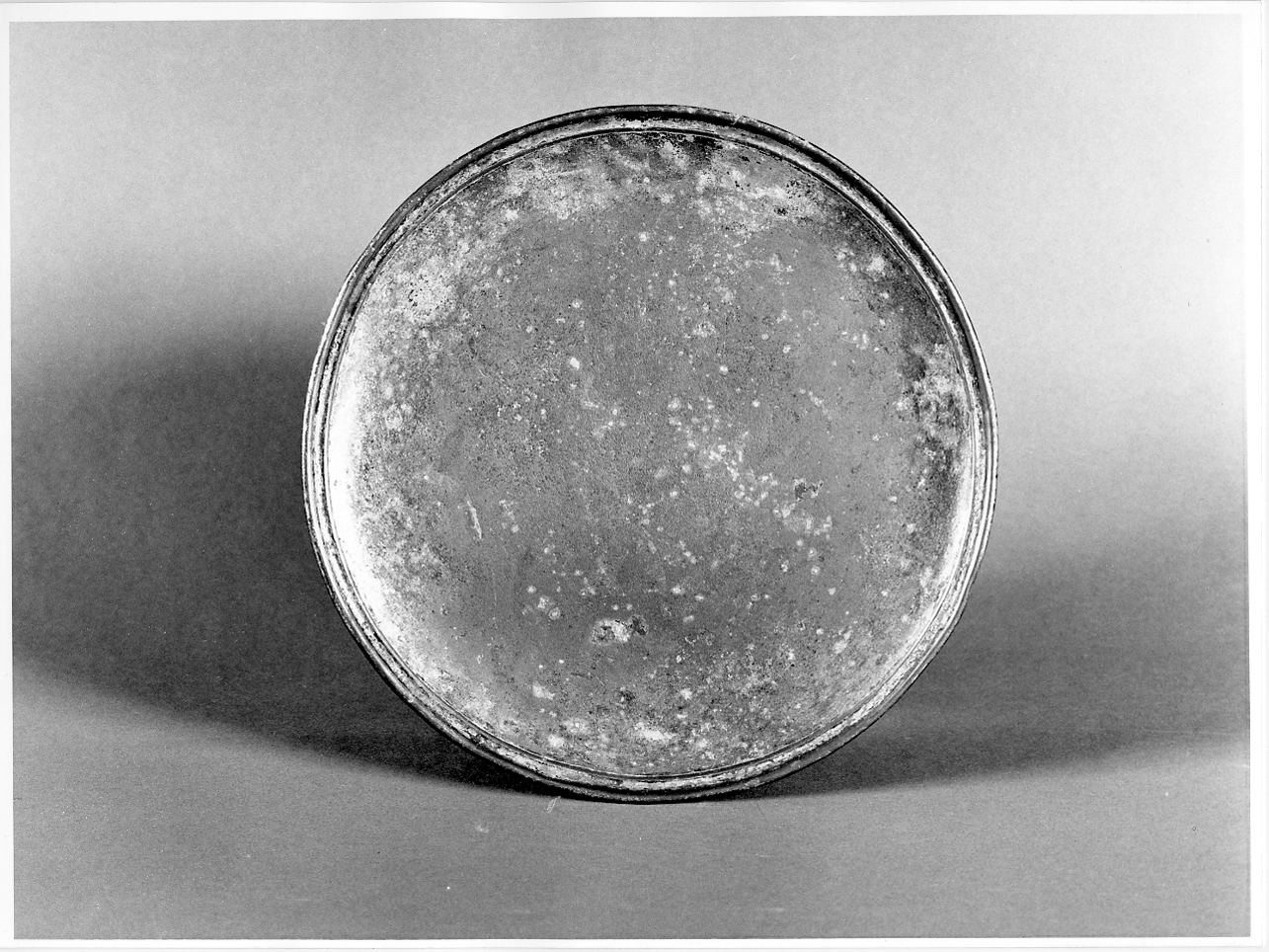 piattino da comunione, opera isolata - ambito lombardo (prima metà sec. XIX)