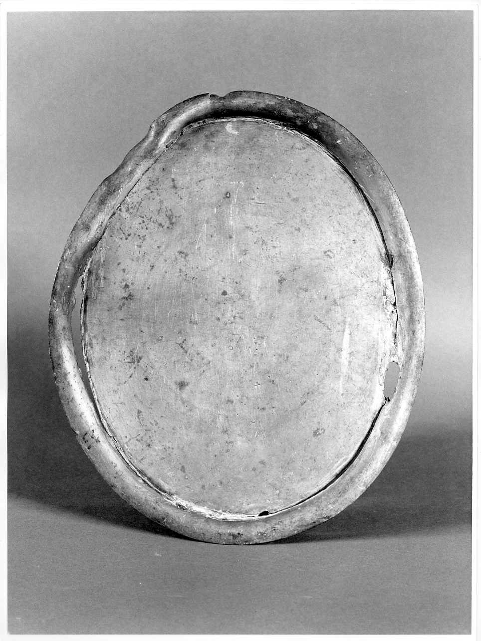 piattino da comunione, opera isolata - bottega lombarda (seconda metà sec. XVIII)