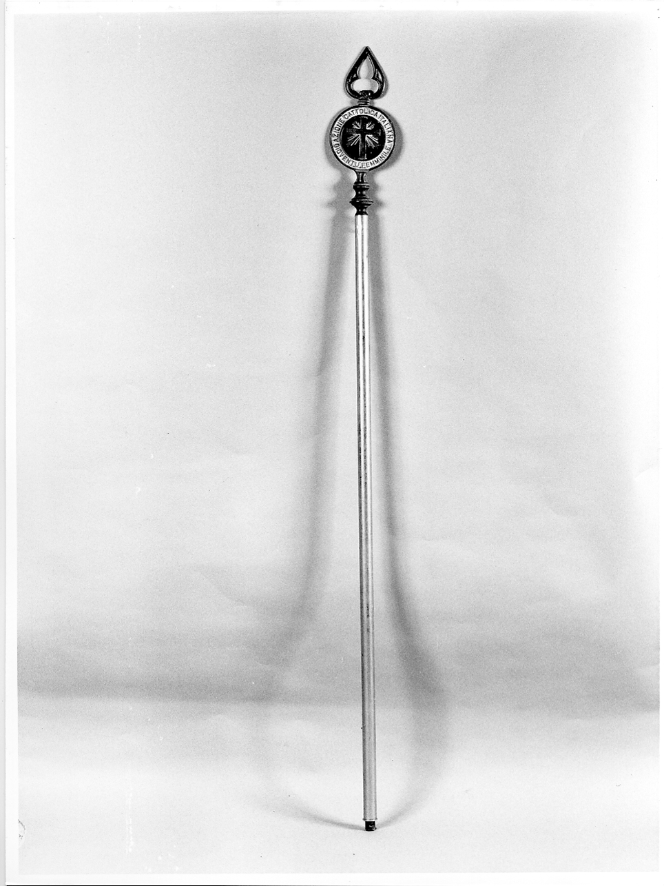 asta di bandiera, opera isolata - ambito lombardo (metà sec. XX)