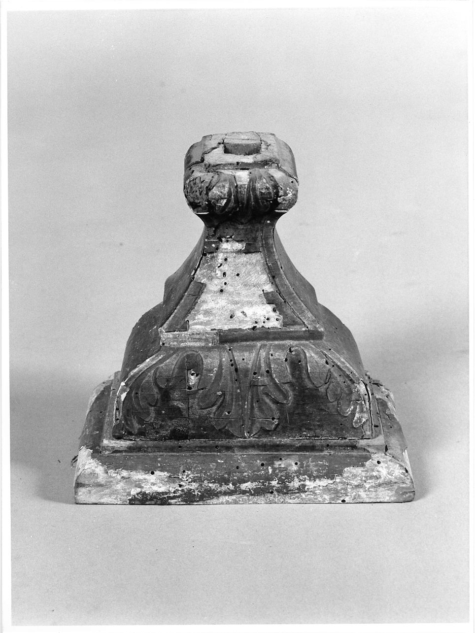 base per croce d'altare, opera isolata - ambito lombardo (prima metà sec. XIX)