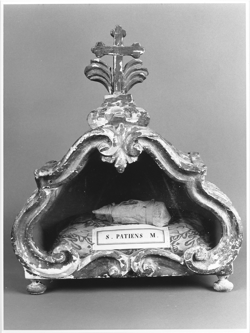 reliquiario, opera isolata - ambito lombardo (prima metà sec. XVIII)