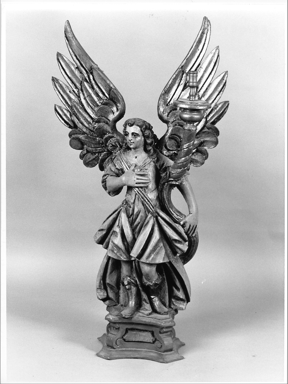 candelabro, insieme - ambito lombardo (sec. XVII)