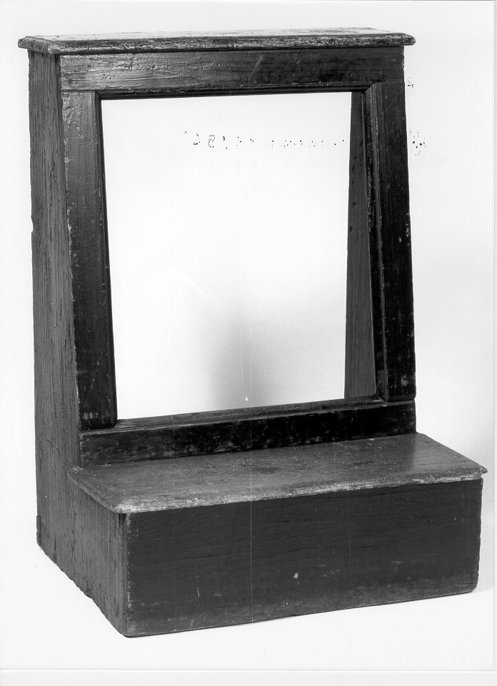 inginocchiatoio, opera isolata - ambito mantovano (prima metà sec. XX)