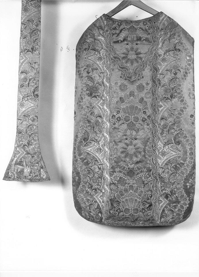paramento liturgico, insieme - ambito mantovano (seconda metà, seconda metà sec. XVIII, sec. XVIII)