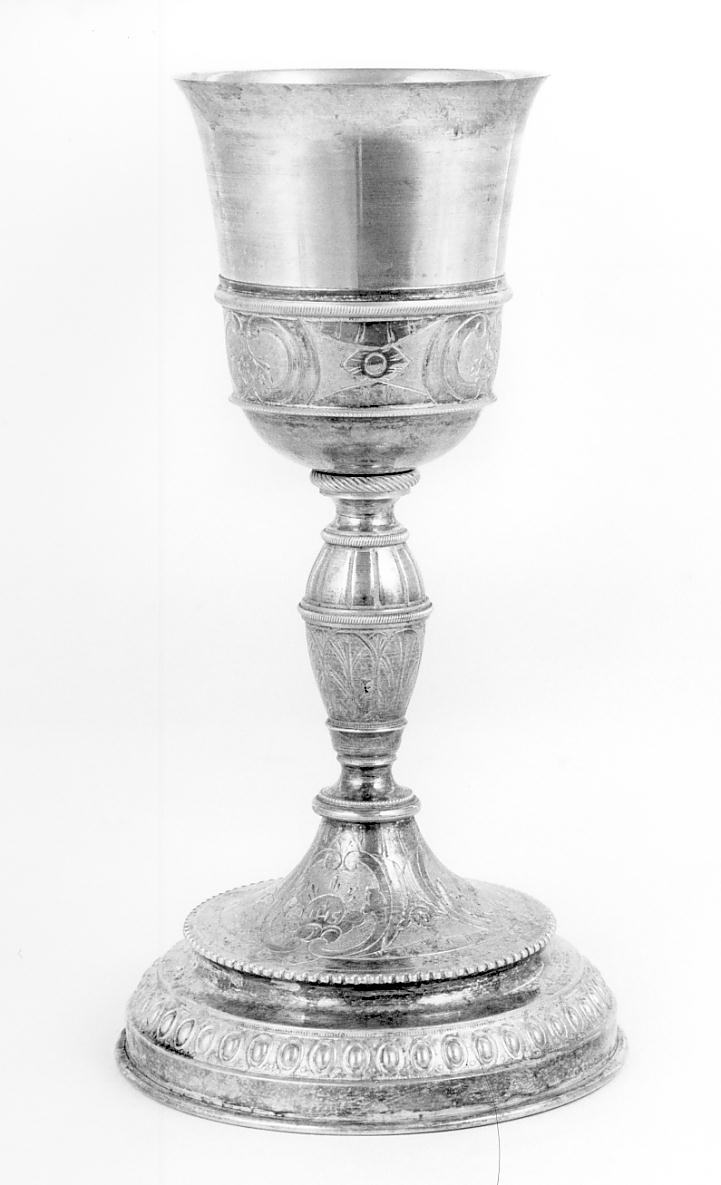 calice, opera isolata - produzione lombarda (seconda metà sec. XIX)