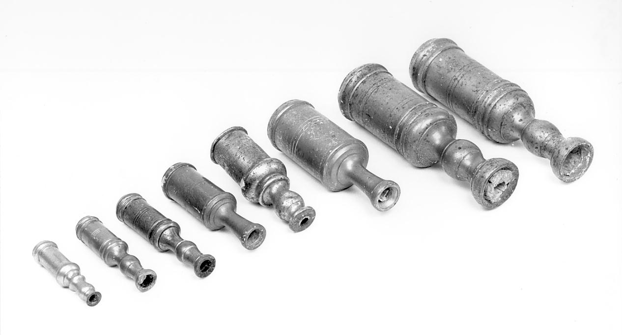 portacandele, serie - produzione lombarda (sec. XIX)