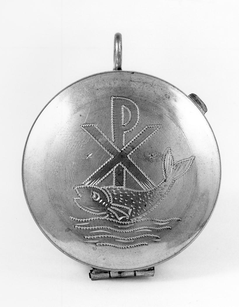 pisside da viatico, opera isolata - produzione lombarda (prima metà sec. XX)