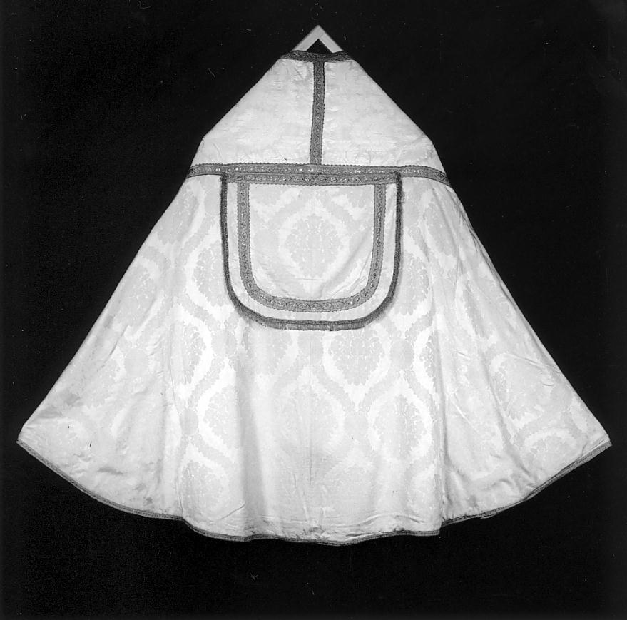 motivi decorativi vegetali (piviale, opera isolata) - manifattura lombarda (fine/inizio secc. XIX/ XX)