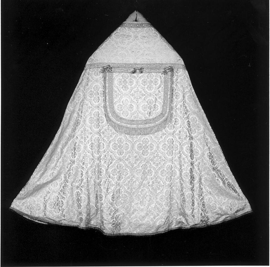 motivi decorativi vegetali (paramento liturgico, insieme) - manifattura lombarda (prima metà sec. XX)