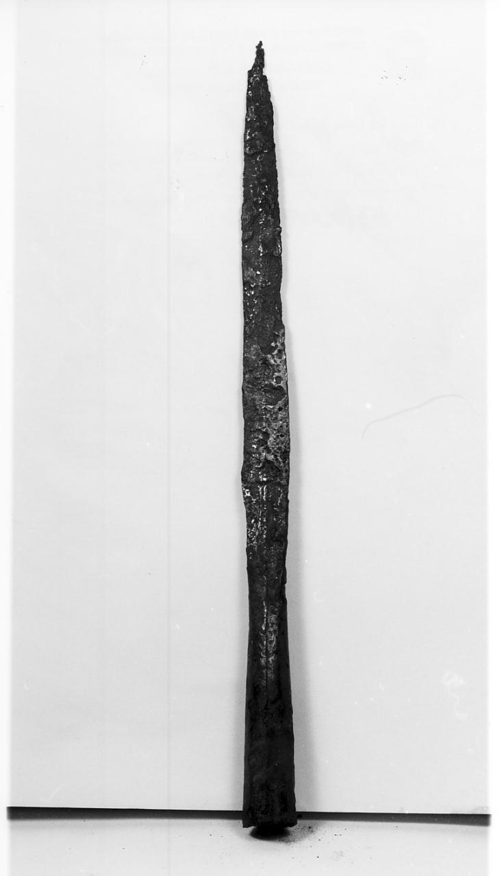 spiedo, opera isolata - manifattura Italia settentrionale (sec. VIII, sec. XII)