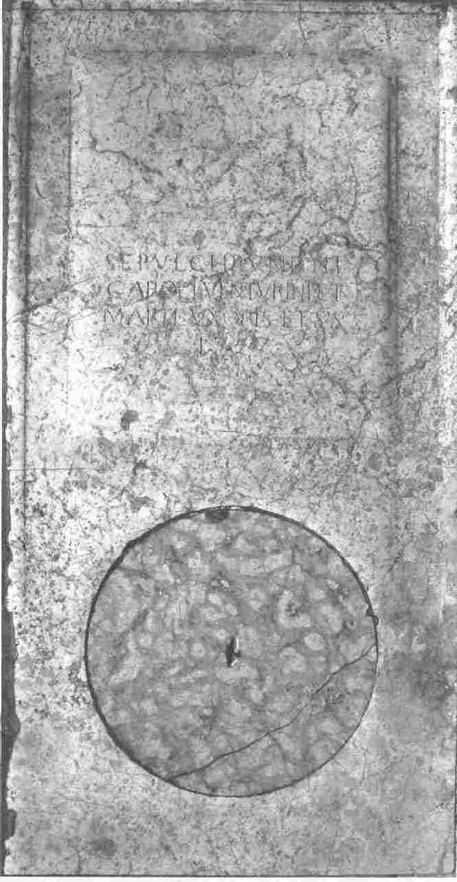 lastra tombale, opera isolata - ambito bresciano (sec. XVIII)